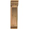 Ekena Millwork Thorton Traditional Rough Sawn Bracket w/ Offset Brace, Western Red Cedar, 6"W x 16"D x 24"H BKT0604X16X24THR01RWR - alternate 4